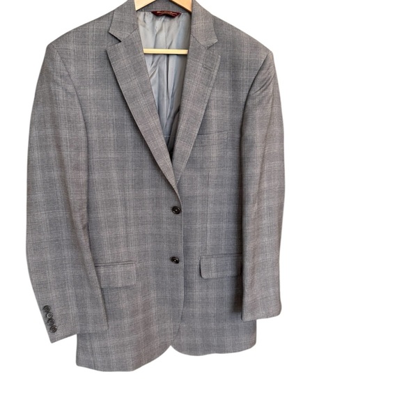 Tellegno 1900 40 R NWOT made in 🇮🇹 wool blue/gray sports coat- unreal quality - Picture 1 of 16